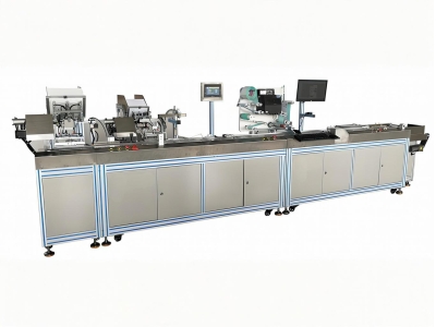 Automatic Sealing and Labeling Machine for Personalized Cards