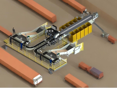 Zowinda Unveils the ZWDstream Dual Lane Sliding Shoe Sorter, Revolutionizing Parcel Sorting in the E